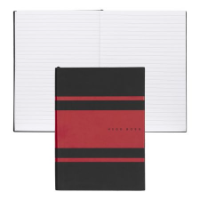 Notebook A5 Essential Gear Matrix Red Lined