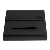 Set Cloud Matte Black (ballpoint Pen & Folder A5)