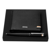 Set HUGO BOSS Black (ballpoint Pen & Wallet)