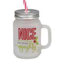 PRINTED MASON JAR