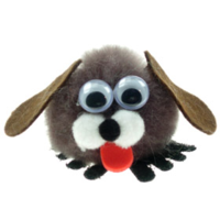 Personalised Fuzzy Dog Bug