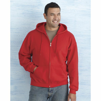 G160 Gildan Heavy Blend Full Zip Hooded Sweatshirt