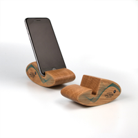 G149 Oak Mobile Phone Stand