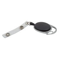 Carabiner Pull Reel (UK Stock: Black)