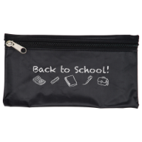 Nylon Pencil Case - Available in 6 stock colours