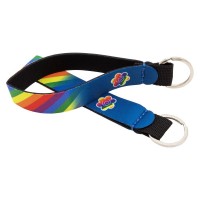 20mm Neoprene Wristband Keyring