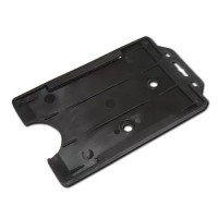 Portrait Rigid Card Holder (UK Stock: Black)