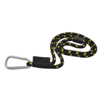 Rope Lanyard With Woven Label