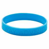 Silicone Wristband (Adult: Recessed Design)