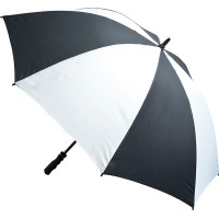 Fibreglass Storm Umbrella (UK Stock: Black & White)