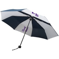 Compact Mini Umbrella (UK Stock: Navy & White)