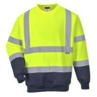 Hi-Vis Contrast Sweatshirt