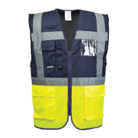 Paris Hi-Vis Contrast Executive Vest