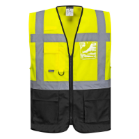 Warsaw Hi-Vis Contrast Executive Vest