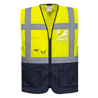 Warsaw Hi-Vis Contrast Executive Vest