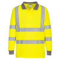 Eco Hi-Vis Polo Shirt L/S (6 Pack)