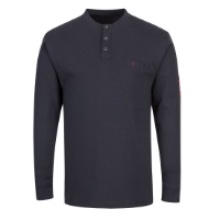 Bizflame Knit Antistatic FR Henley