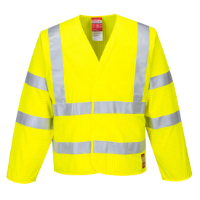 Hi-Vis Anti Static Jacket - Flame Resistant