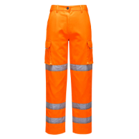 Hi-Vis Women's Three Band Work Trousers