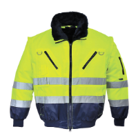 Hi-Vis 3-in-1 Contrast Pilot Jacket