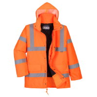 Hi-Vis Breathable Winter Traffic Jacket