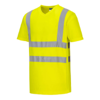 Hi-Vis Cotton Comfort Mesh Insert T-Shirt S/S