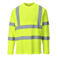 Hi-Vis Cotton Comfort T-Shirt L/S