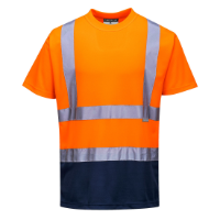 Hi-Vis Contrast T-Shirt S/S