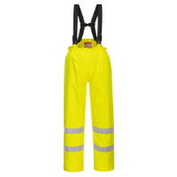 Bizflame Rain Lined Hi-Vis Antistatic FR Trousers