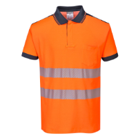 PW3 Hi-Vis Cotton Comfort Polo Shirt S/S