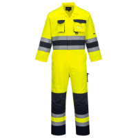 Nantes Hi-Vis Contrast Work Coverall