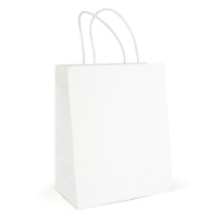 Brunswick Medium White Paper Bag