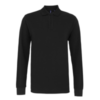 Men'S Classic Fit Long Sleeved Polo