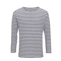 Men'S Marinière Coastal Long Sleeve Tee