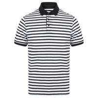 Striped Jersey Polo Shirt