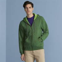 Heavy Blend Vintage Classic Full-Zip Hooded Sweatshirt