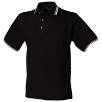Double Tipped Collar And Cuff Polo Shirt