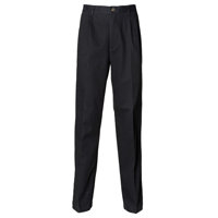 Teflon®-Coated Double Pleated Chino Trousers