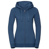 Women'S Authentic Melange Zipped Hood Sweatshirt