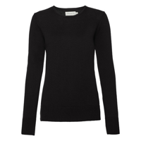Women'S Crew Neck Knitted Pullover