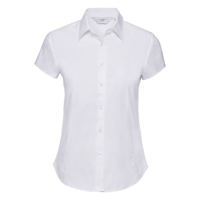 Women'S Short Sleeve Easycare Fitted Stretch Shirt