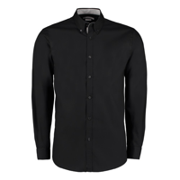 Contrast Premium Oxford Shirt (Button-Down Collar) Long Sleeve