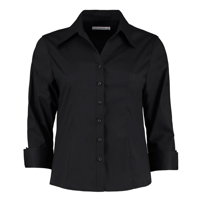 Women'S Corporate Oxford Shirt ¾ Sleeved