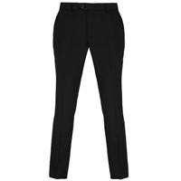 Slim Fit Polyester Trousers