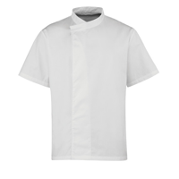 Culinary Pull-On Chef'S Short Sleeve Tunic