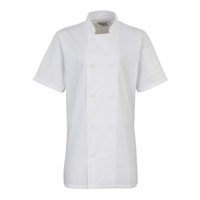 Women'S Short Sleeve Chef'S Jacket