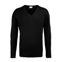 V-Neck Arcylic Wool Sweater