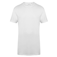 Longline T-Shirt With Dipped Hem