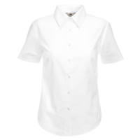 Lady-Fit Oxford Short Sleeve Shirt