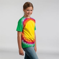 Kids Rainbow Sunburst T